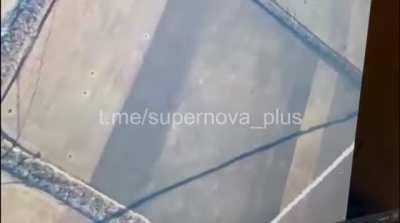 Russian Tor SAM tries to shoot down Ukrainian drone but misses and is later destroyed