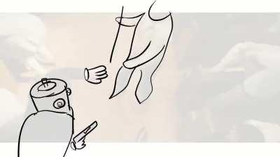 kinger killing people awesome (is this art or meme?) (oc)