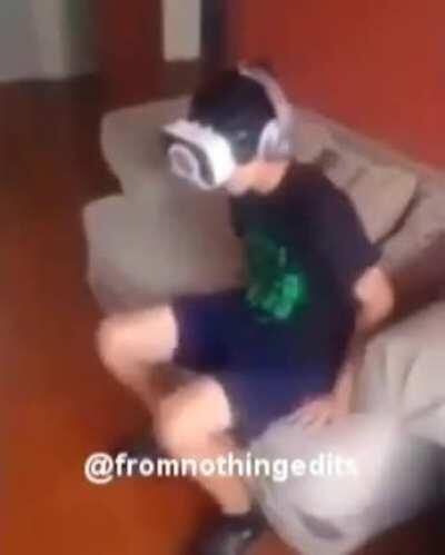 I got caught playing dababy VR simulator