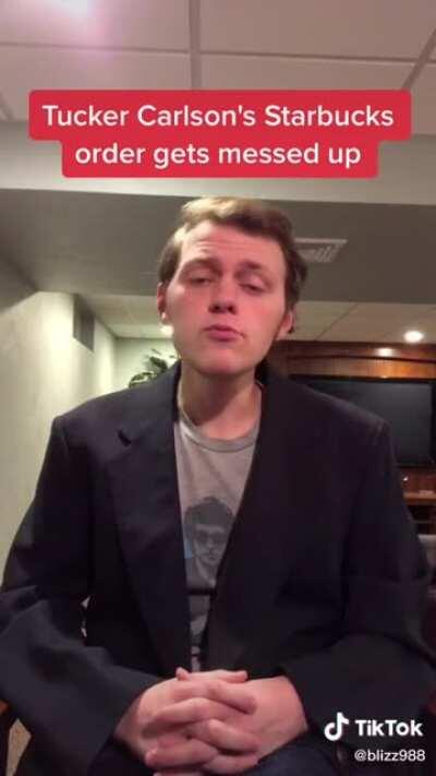 I found this impression of tucker amazing. Hes got it all.