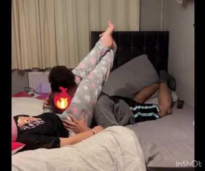 It’s so easy to make him tap out! maybe I should put him to sleep next 😈