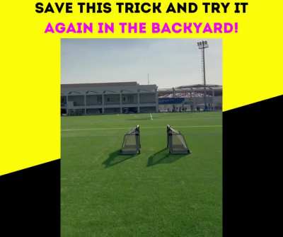 Save this trick and try it again in the backyard!