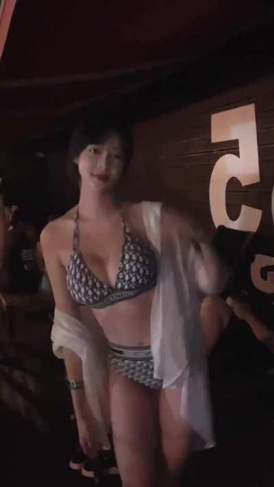 Korean bikini girl