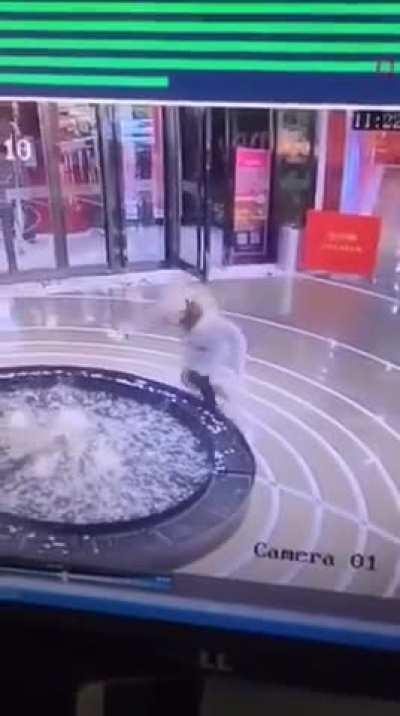 Not paying attention while you're walking