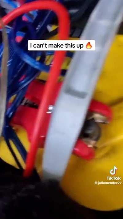 A modified Nissan leaf