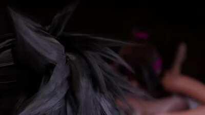 Jessie sucking off Cloud (Tetra, Gattsu) [Final Fantasy]