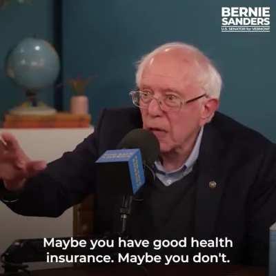 We need a political revolution from down below to transform the political system and say: You know what, you’re elected to Congress. You represent me, not some big money lobbyist.