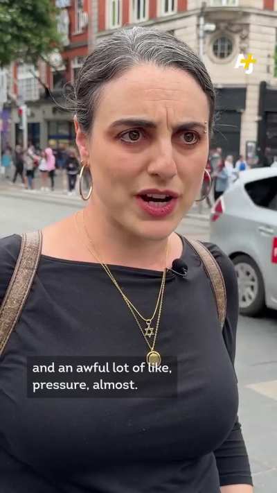 Even in Ireland, Jewish people who stand up for Palestinian rights and against genocide are called “antisemitic” by members of their own community. Ria Czerniak-LeBov went on a Birthright tour to Israel at 19 and is now a pro-Palestine activist.