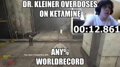 Dr. Kleiner Overdoses On Ketλmine Speedrun Any% WR