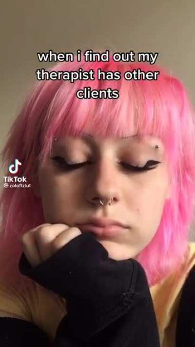 When you find out your therapist has other clients