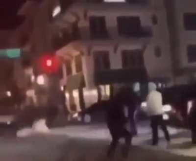 Car hits pole and triggers an apocalypse