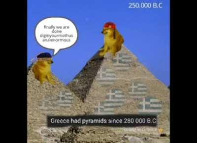 The most educated gayreek.