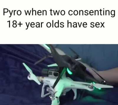 Pyro likes that age gap 😫