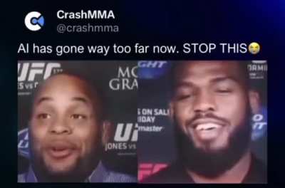 Jon Jones and DC in an alternate reality