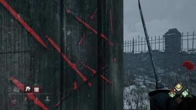 Found 4 survivors on a gen at start of the round...I downed three of them with a single strike! This was the shortest round I've ever played.