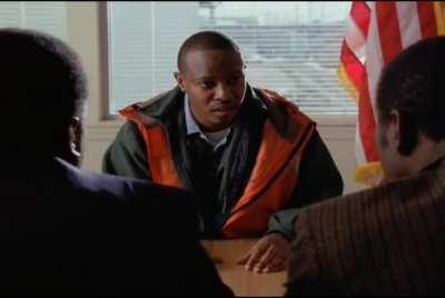 I saw a Kenyan actor on The Wire Season 2