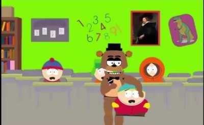 No flipping way, Freddy Fatbesr in south perk?