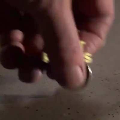 When I spot my lost runes when fighting Godrick.