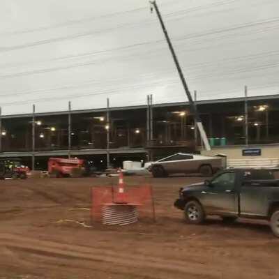 Cybertruck at Giga Texas