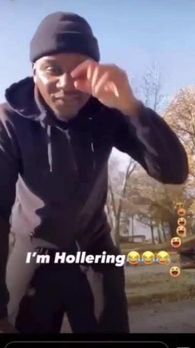 Nigga went through the seven stages of grief on Facebook live