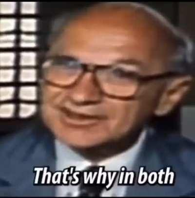 Milton Friedman: Inflation is just like Alcoholism