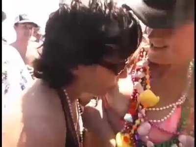 Stranger joins in on the fun