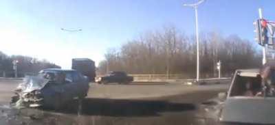 crashing without a seatbelt