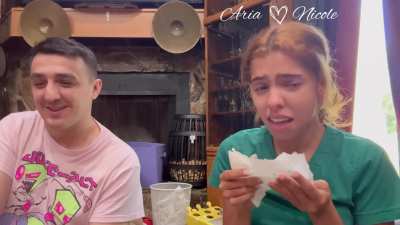 Trying sneezing powder! 