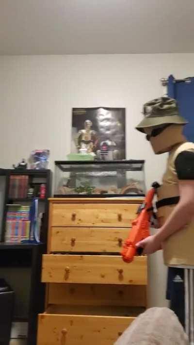 Cardbordimus Prime, impervious to foam, bagger of foes 