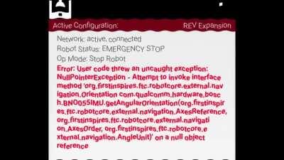 the imu isn't the problem, it's you