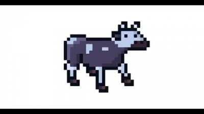 Sé que no es nada sobre Duxo, pero sé que está vaquita le gusta así que está es su versión 8 bits