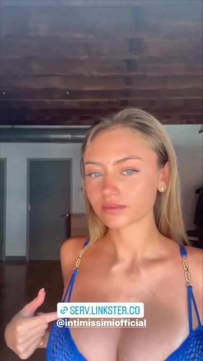 Leni Klum for Intimissi