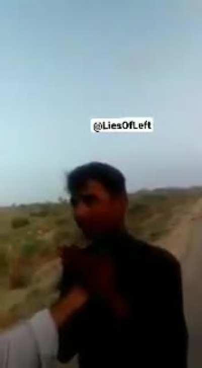 Pakistani Muslim forces Sindhi Hindu to chant 'Allah hu Akbar' and abuse his Hindu Gods