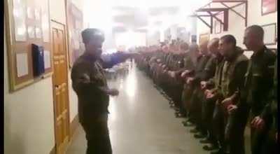 1 Kurdish guy captured 200 Russian soldiers and made them dance (using 1% of his powers)