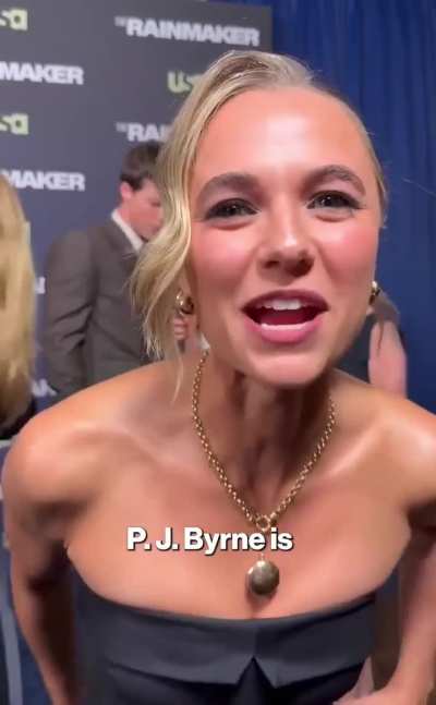 Funny interview at Rainmaker event with P.J. Byrne - August 2025