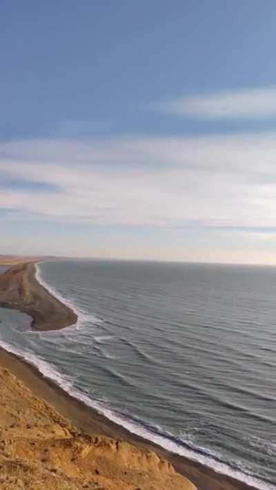 videito de cabo Domingo, las fotos de ayer son de ahí abajo :-)