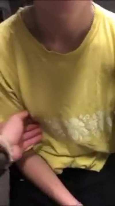 Flashing and Touching in The Lecture Room