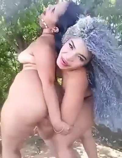 Wrist deep at the beach