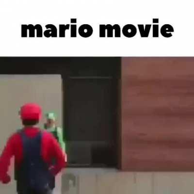 Mario movie leaked footage