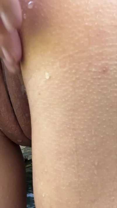 He had me gushing like a river [FM]