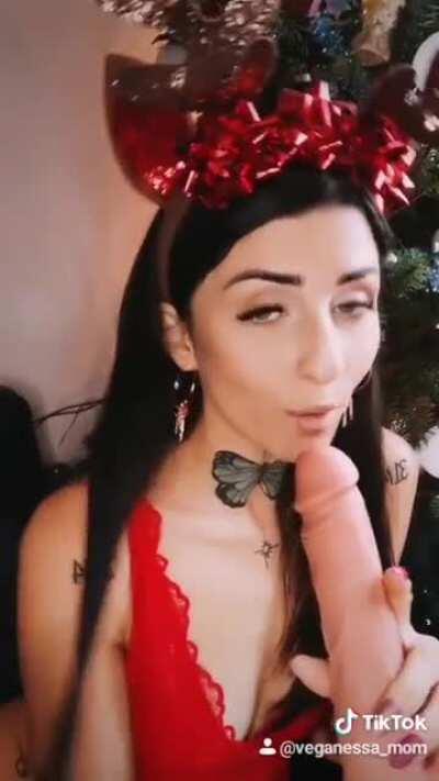 Austrian Petite girl search her Santa Claus 🤗