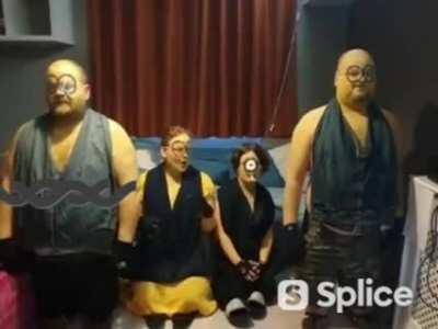 me and the boys doing a ritual to sacrifice a morgz hater