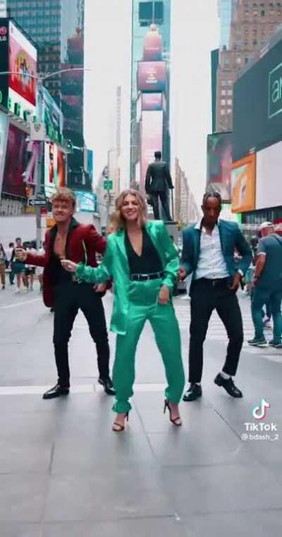 Staying Alive in Times Square