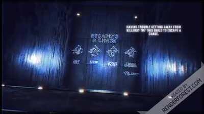 Having trouble getting away from Killers? Try this build to escape a chase.