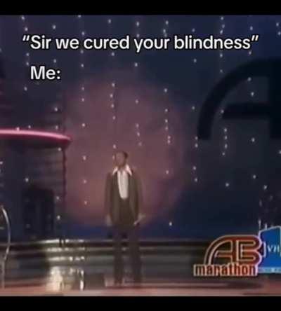 He's definitely grateful