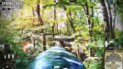 Russian fiber optics FPV drones sneak around camo nets to hit ukrainian artillery