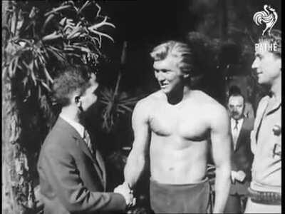 King Hussein in Hollywood (1959)