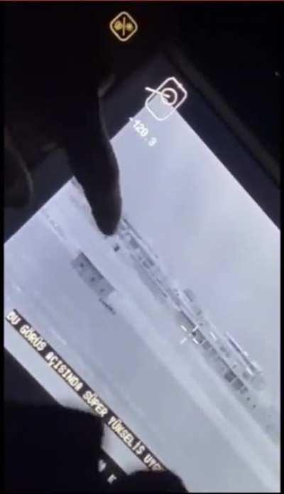 Armoured vehicle gets a rude awakening