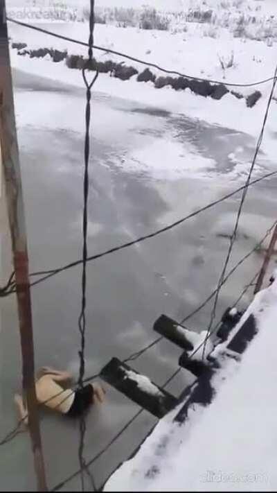 WCGW SMASHING ICE with your Naked Body?