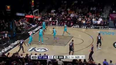 [Highlight] Mikal Bridges goes 8/8 from the field for 17 points in 8 minutes